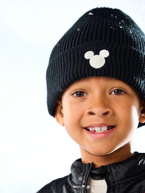 Mickey Mouse Icon Knit Beanie for Kids