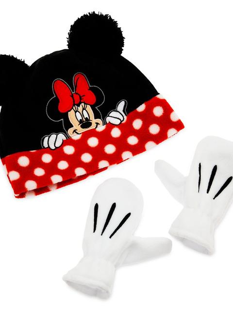 Minnie Mouse Cap and Mittens Set for Baby