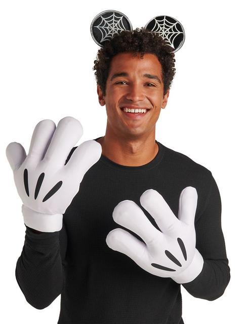 Mickey Mouse Light-Up Skeleton Costume Accessory Set for Adults