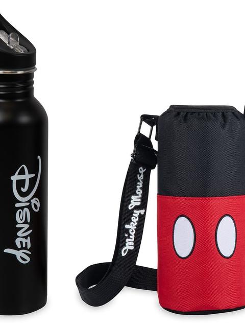 Mickey Mouse Stainless Steel Water Bottle and Cooler Tote