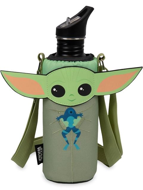 Grogu Stainless Steel Water Bottle and Cooler Tote – Star Wars: The Mandalorian