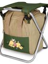 Winnie the Pooh Folding Garden Stool with Detachable Storage Tote Bag and Tools