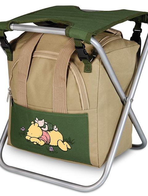 Winnie the Pooh Folding Garden Stool with Detachable Storage Tote Bag and Tools