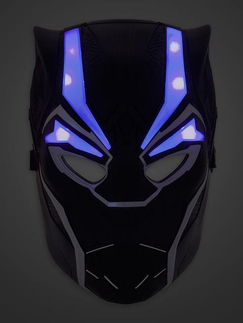 Black Panther Light-Up Mask with Sound for Kids