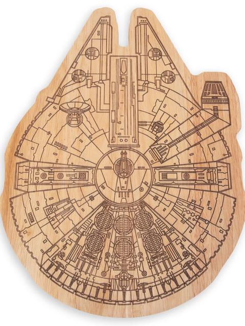 Millennium Falcon Wooden Serving Board – Star Wars