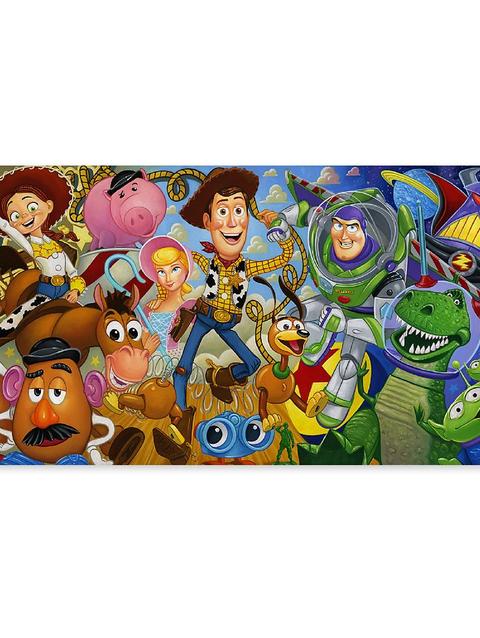 ''Cast of Toys'' Gallery Wrapped Canvas by Tim Rogerson – Limited Edition