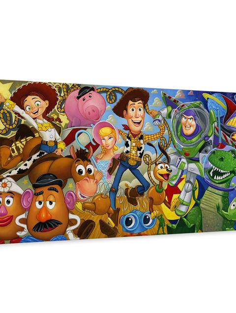 ''Cast of Toys'' Gallery Wrapped Canvas by Tim Rogerson – Limited Edition