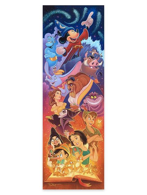 ''Magical Storybook'' Gallery Wrapped Canvas by Tim Rogerson – Limited Edition