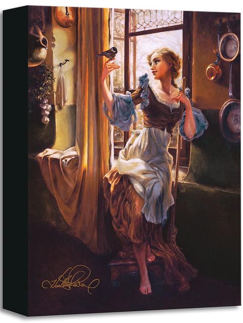 ''Cinderella's New Day'' Giclée on Canvas by Heather Edwards