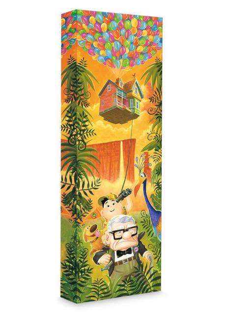 Up ''Journey to Paradise Falls'' Giclée on Canvas by Tim Rogerson