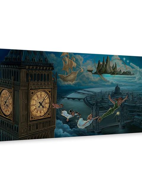 Peter Pan ''A Journey to Never Land'' Giclée by Jared Franco – Limited Edition