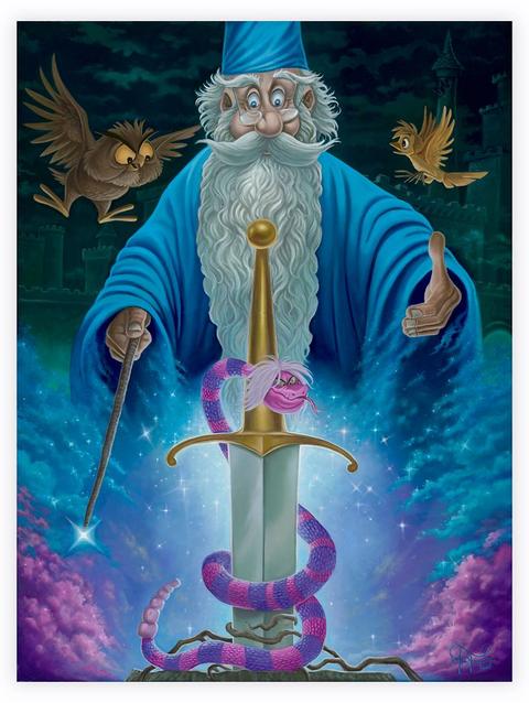 The Sword in the Stone ''Merlin's Domain'' Giclée by Jared Franco – Limited Edition