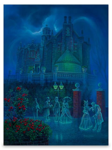 The Haunted Mansion ''The Procession'' Giclée by Michael Humphries – Limited Edition