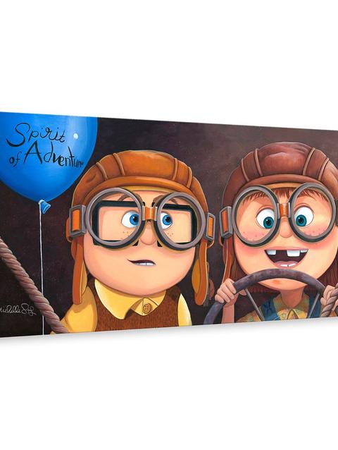 Up ''Adventure Awaits'' Giclée by Michelle St.Laurent  – 9'' x 20'' – Limited Edition