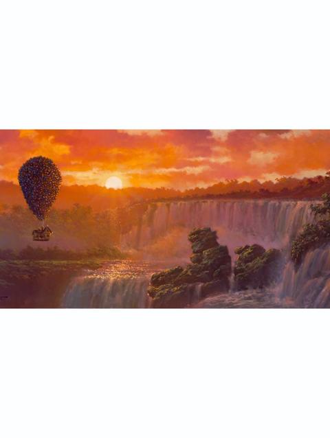 Up ''A World of Adventure'' by Rodel Gonzalez Canvas Artwork – Limited Edition