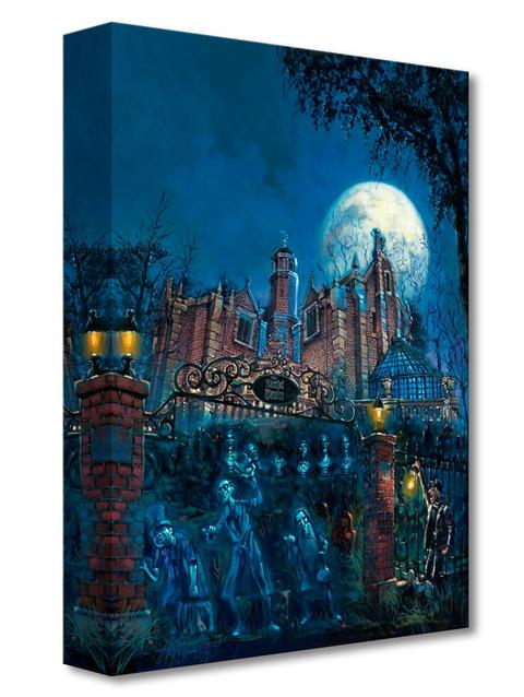 The Haunted Mansion ''Haunted Mansion'' by Rodel Gonzalez Canvas Artwork – Limited Edition