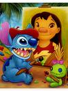 Lilo & Stitch ''The Mona Lilo'' Giclée by Tim Rogerson – Limited Edition