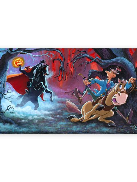 The Adventures of Ichabod and Mr. Toad ''The Witching Hour'' Giclée by Tim Rogerson – Limited Edition