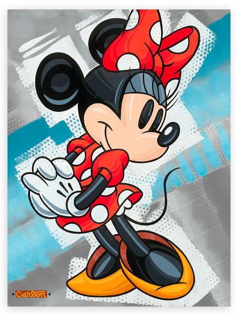 Minnie Mouse ''Ahh Geez Minnie'' Giclée by Trevor Carlton – Limited Edition