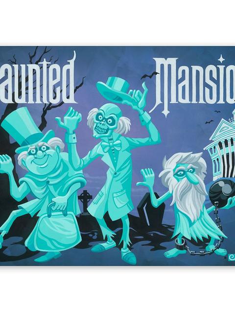 The Haunted Mansion ''The Travelers'' Giclée by Trevor Carlton – Limited Edition