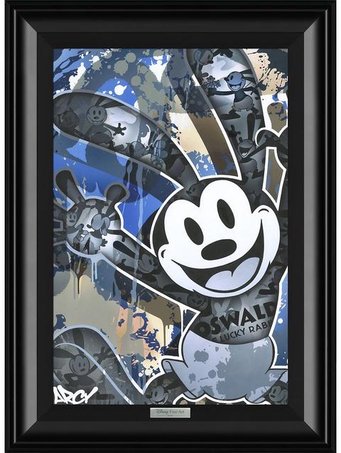 Oswald the Lucky Rabbit ''Oswald'' by Arcy Framed Canvas Artwork – Limited Edition