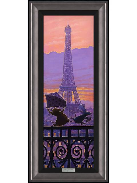 Ratatouille ''Race to the Kitchen'' by Tim Rogerson Framed Canvas Artwork – Limited Edition