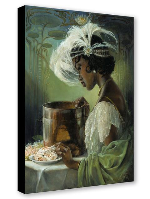 Tiana ''Dig a Little Deeper'' by Heather Edwards Hand-Signed & Numbered Canvas Artwork – Limited Edition