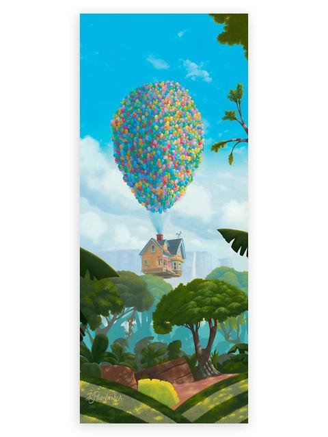 Up ''Ellie's Dream'' by Michael Provenza Hand-Signed & Numbered Canvas Artwork – Limited Edition