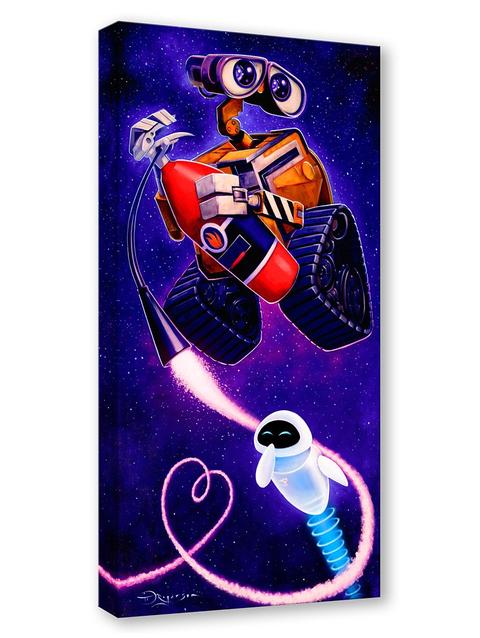 WALL•E ''WALL•E and E.V.E.'' Signed Giclée by Tim Rogerson – Limited Edition