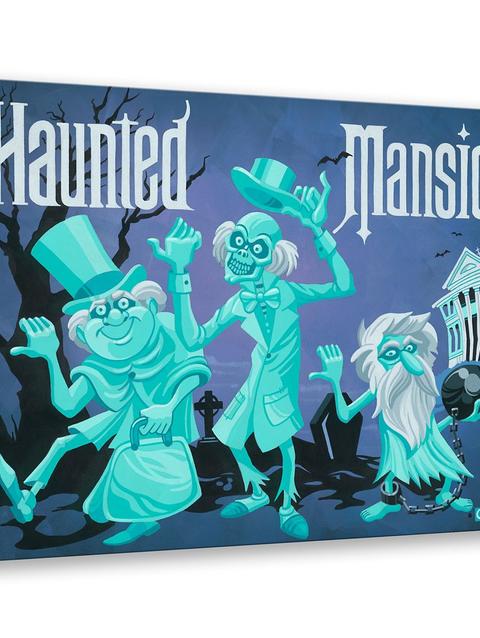 The Haunted Mansion ''The Travelers'' Signed Giclée by Trevor Carlton – Limited Edition