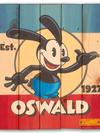 Oswald the Lucky Rabbit ''American Classic'' Signed Giclée on Wood by Trevor Carlton – Limited Edition