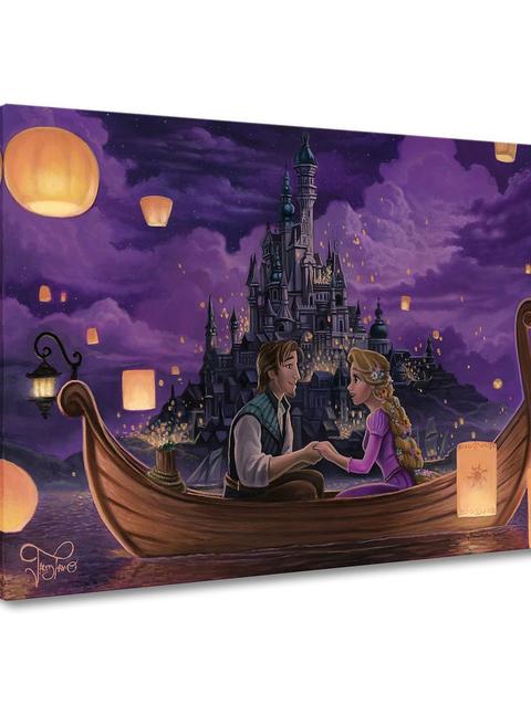 Tangled ''Festival of Lights'' Art by Jared Franco – Limited Edition