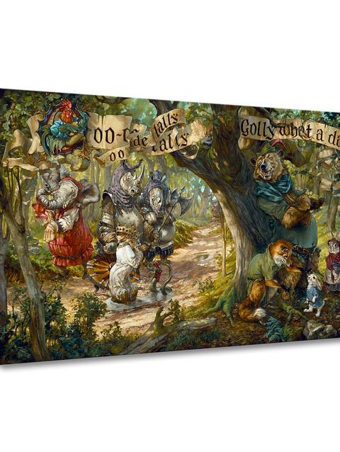 Robin Hood ''Oo-De-Lally'' Art by Heather Edwards – Limited Edition