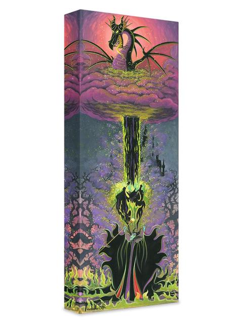 ''Maleficent's Transformation'' Giclée on Canvas by Michelle St.Laurent – Limited Edition