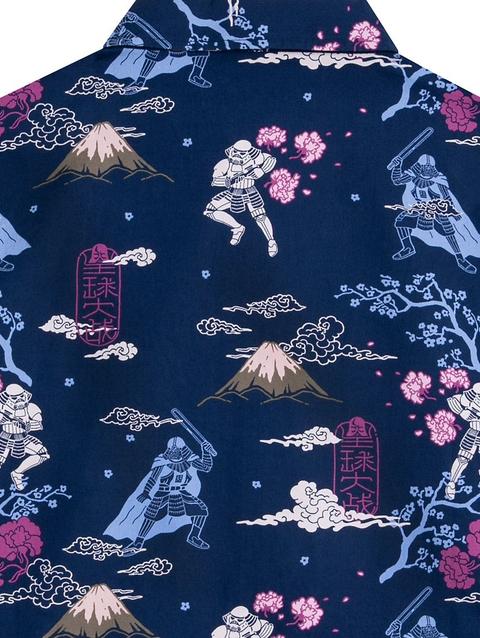 Darth Vader and Stormtroopers as Samurai Woven Shirt for Adults – Star Wars