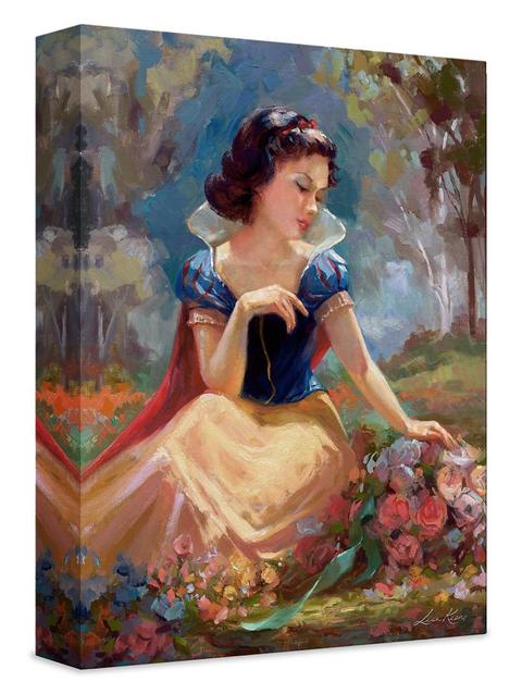 ''Gathering Flowers'' Giclée on Canvas by Lisa Keene – Limited Edition