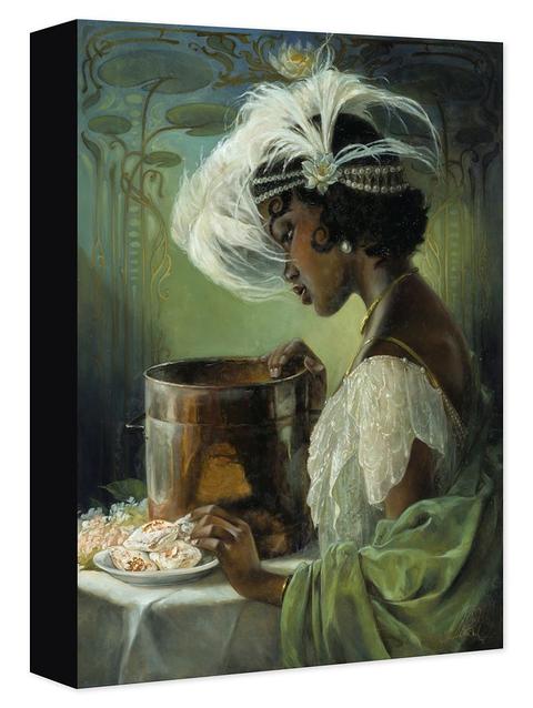 Tiana ''Dig a Little Deeper'' Giclée on Canvas by Heather Edwards