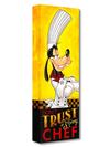 Goofy ''Don't Trust a Skinny Chef'' Giclée on Canvas by Tim Rogerson