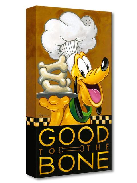 Pluto ''Good to the Bone'' Giclée on Canvas by Tim Rogerson