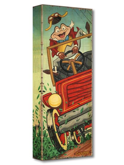 Mr. Toad ''The Wild Ride'' Giclée on Canvas by Trevor Carlton