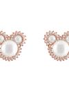 Mickey Mouse Icon Pearl Earrings by Rebecca Hook – Rose Gold