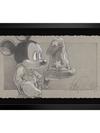 Sorcerer Mickey Mouse ''The Power, It's Different—I Like It'' Framed Print by Heather Edwards – Fantasia – Signed Limited Edition