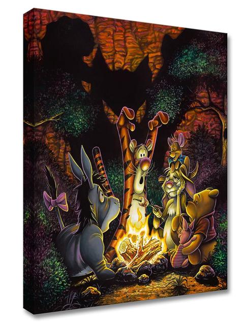 Winnie the Pooh and Pals ''Tigger's Spooky Tale'' Canvas Artwork by Craig Skaggs – 30'' x 24'' – Limited Edition