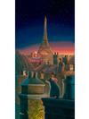 Ratatouille ''A Taste of Paris'' Canvas Artwork by Rob Kaz – 30'' x 15'' – Limited Edition