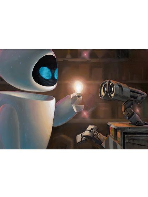 WALL•E ''Electrifying'' Canvas Artwork by Rob Kaz – 15'' x 30'' – Limited Edition