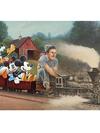 Walt Disney, Mickey Mouse and Friends ''The Engine of Imagination'' Canvas Artwork by Tim Rogerson – 12'' x 18'' – Limited Edition