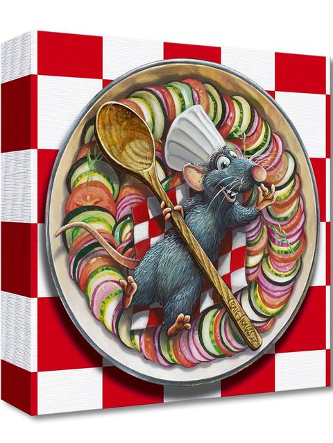 Ratatouille ''Little Chef'' Canvas Artwork by Craig Skaggs – Limited Edition