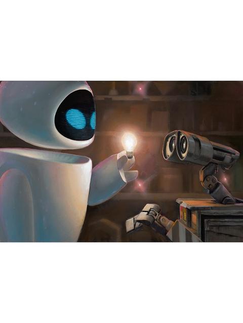 WALL•E ''Electrifying'' Canvas Artwork by Rob Kaz – 10'' x 20'' – Limited Edition