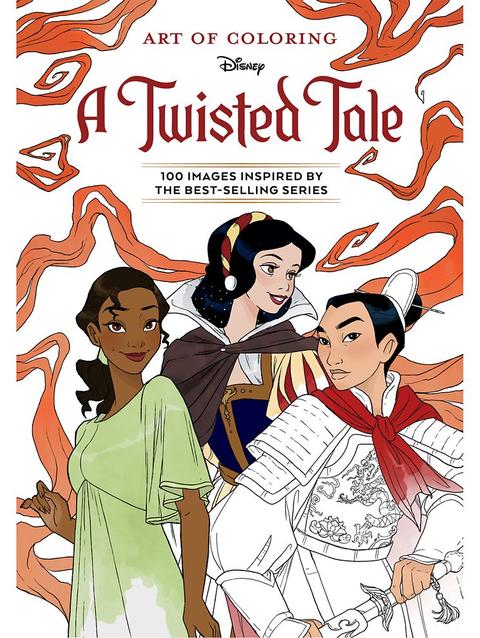 A Twisted Tale Art of Coloring Book