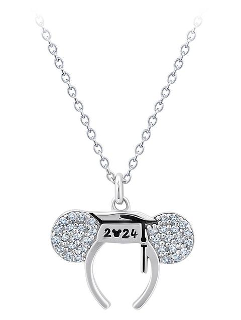 Mickey Mouse Icon Graduation 2024 Necklace by CRISLU